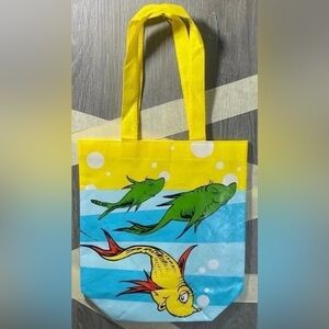 Dr. Seuss Reusable Vinyl Tote Bag NWOT 10x12